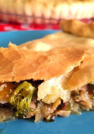 Foto de Tarte salgada de legumes