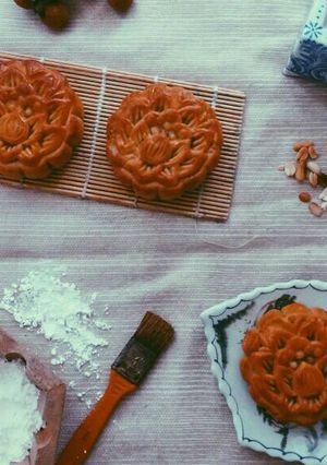 Hình của món Bánh nướng nhân thập cẩm.
