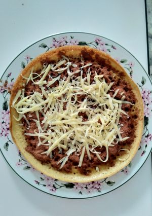 A picture of Apam Balik Ovaltine Cheese (Terang Bulan Pancake).