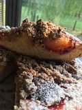 Tarta de ciruelas y streusel