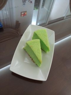 Foto resep Pandan ogura cake