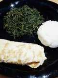 Ugali and traditional veges#vegancontest