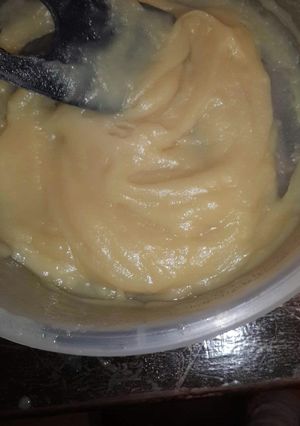 Una foto de Crema pastelera Súper fácil y rica