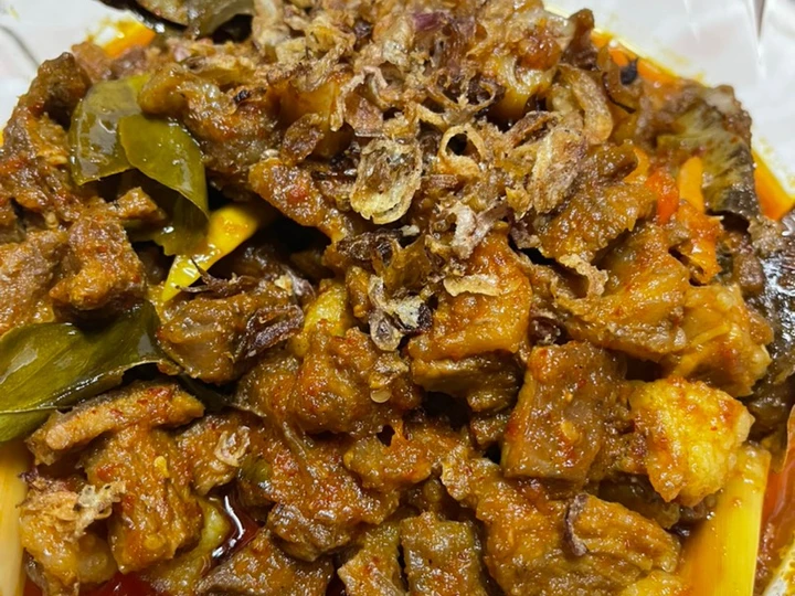 Langkah Mudah untuk Membuat Resep Oseng mercon pedas (sandung lamur) yang Menggugah Selera