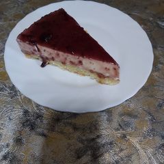 A picture of Philadelphia cheesecake (no bake).