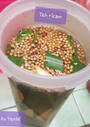 Foto resep #KapsulAjaib....teh ricam (teh rimpang campur)