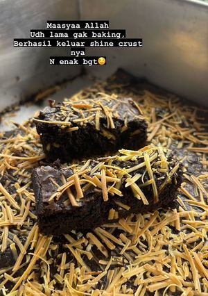 Foto resep Brownies Simple No Mixer