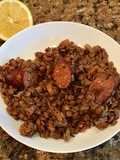 Lentils and Spicy Sausages
