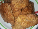 Fried gurasa an egg
