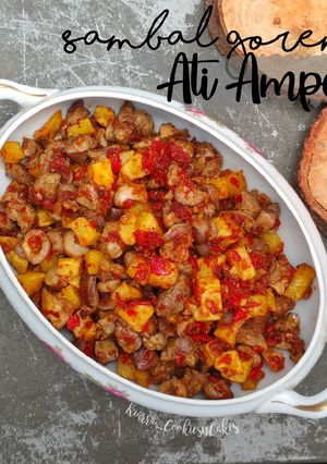 Foto resep (286) Sambal Goreng Ati Ampela Kentang