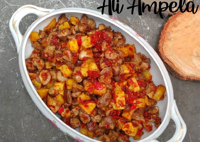 Resep (286) Sambal Goreng Ati Ampela Kentang Anti Gagal