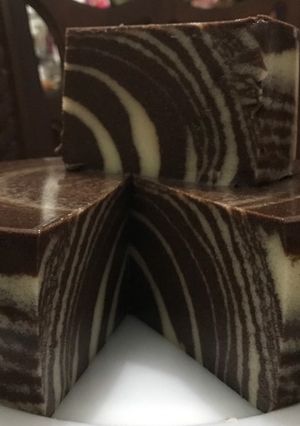 Foto resep Puding zebra