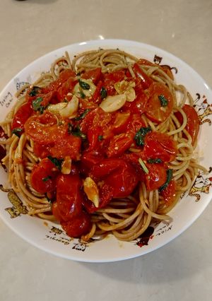 西西里鯷魚義大利麵 的食譜成品照片