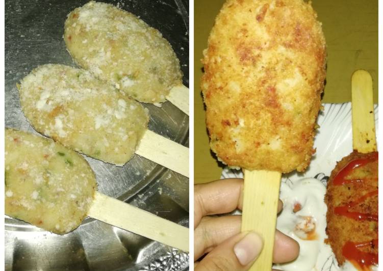 How to Prepare Homemade Potato Sticks cutlets