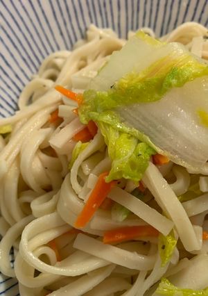 時蔬炒麵 的食譜成品照片