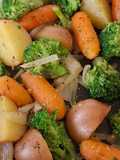 Verduras a la mantequilla y limón