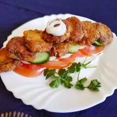 A picture of Shami kebab.