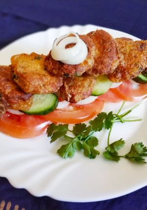 A picture of Shami kebab.