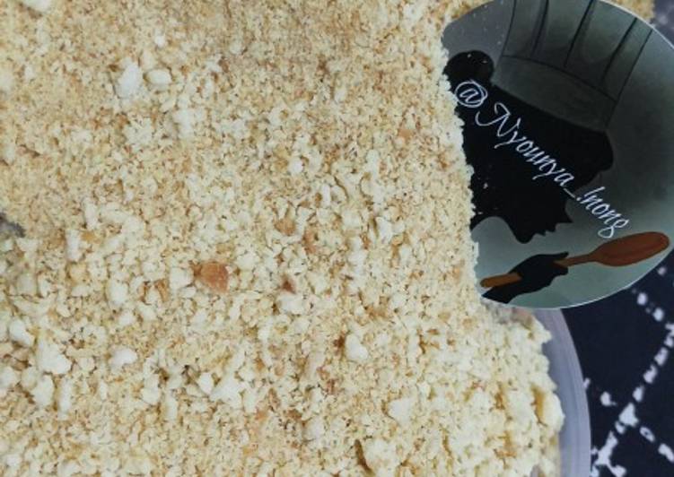 Langkah Mudah untuk Menyiapkan Bread Crumbs (tepung roti) Anti Gagal