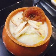 Nolen gur mishti doi A picture of Nolen gur mishti doi.