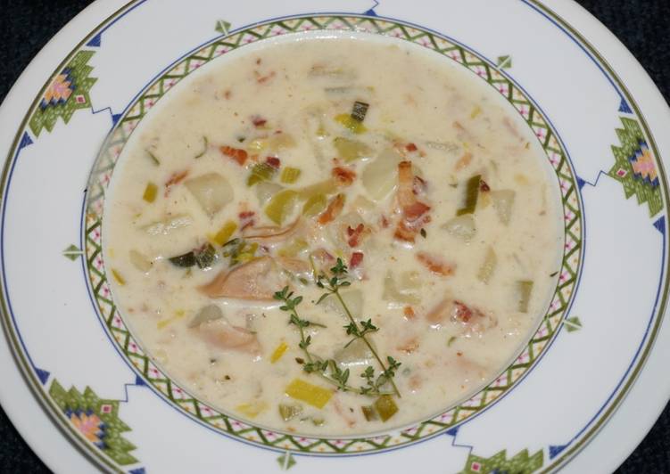 Recipe of Any-night-of-the-week JON’S  CLAM CHOWDER