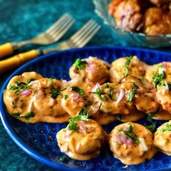 A picture of Cajun potatoes.