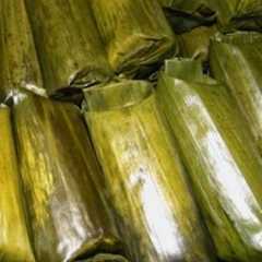 A picture of Arem arem /buras untuk jualan.