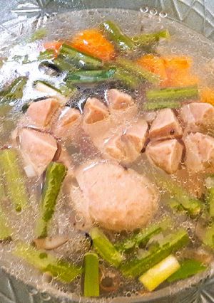 Foto resep Sop bening bakso dan sayuran