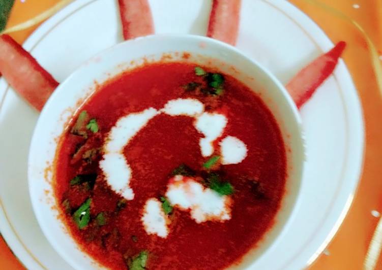 Tomato mix veg soup