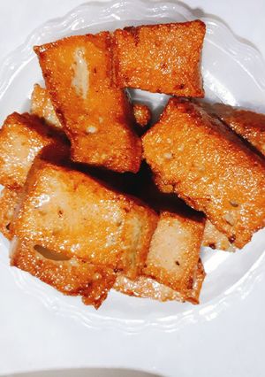Hình của món Giò heo rán.
