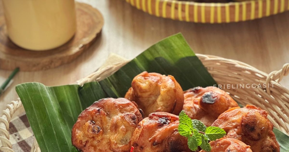 Pisang Goreng Madu, tanpa ring cutter