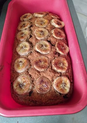Una foto de Ponqué de banana