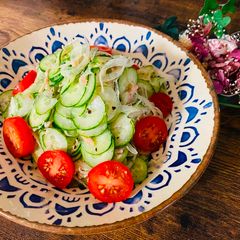 Tuna Cucumber Salad A picture of Tuna Cucumber Salad.