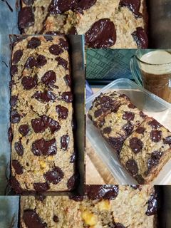 Foto resep Skinny banana oat bread