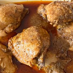 A picture of Murgh rogan josh.