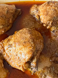 A picture of Murgh rogan josh.