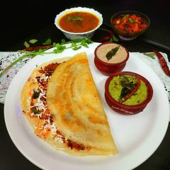 Masala Paneer Dosa A picture of Masala Paneer Dosa.