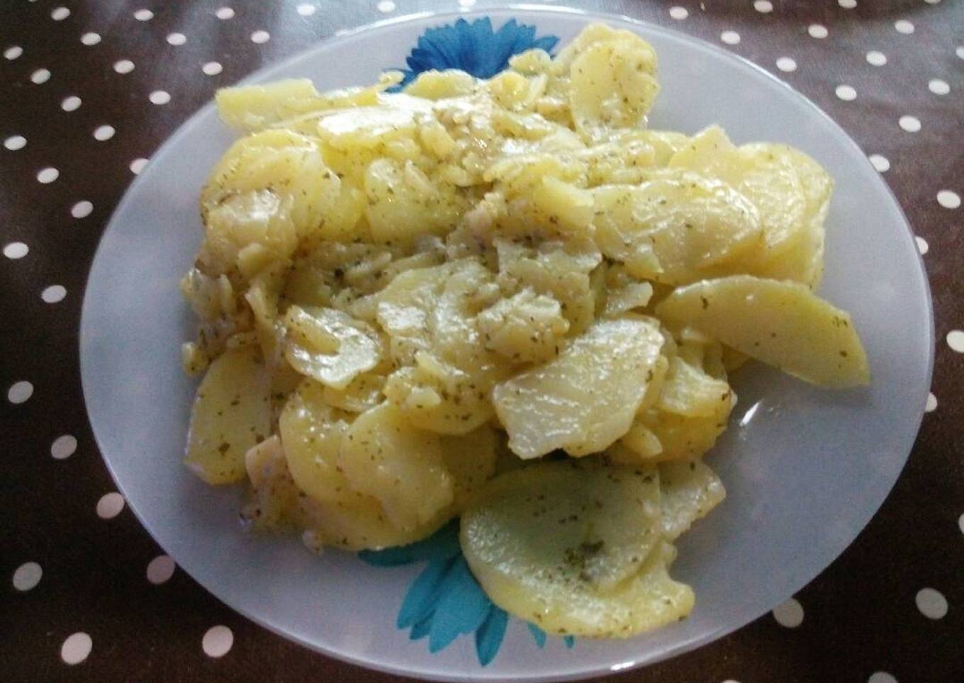 Patatas panaderas para guarnición en Thermomix