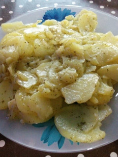 Una foto de Patatas panaderas para guarnición en Thermomix