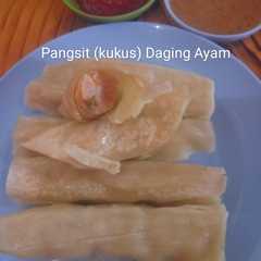 A picture of Pangsit (kukus) Daging Ayam.
