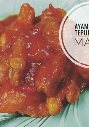 Foto resep Ayam goreng tepung asam manis