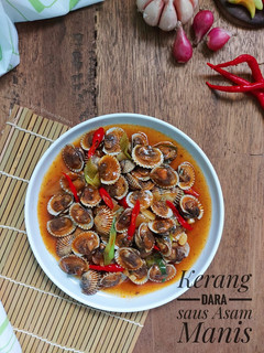 Foto resep Kerang Dara Saus Asam Manis