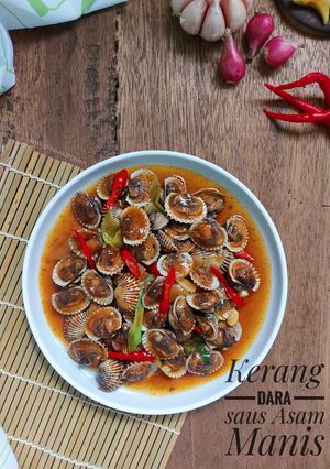 Foto resep Kerang Dara Saus Asam Manis
