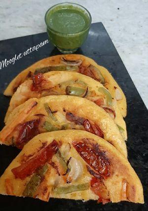 A picture of Mooglet uttapam.