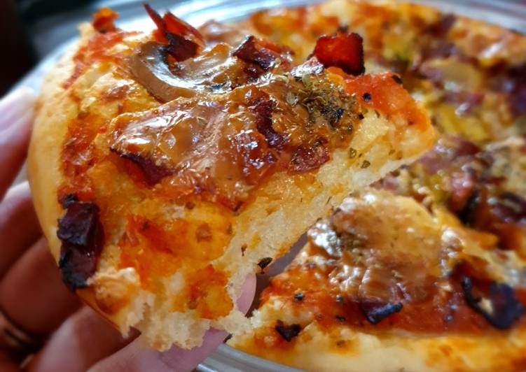 Resep Pizza Ulen Tangan Empuk Banget, Sempurna