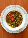Githeri ya Kamande (Brown daal githeri)