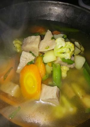 Foto resep Sop baso ayam