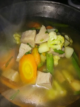 Langkah Gampang Membikin Resep Sop baso ayam yang Menggugah Selera Anti Ribet, Uenak Banget