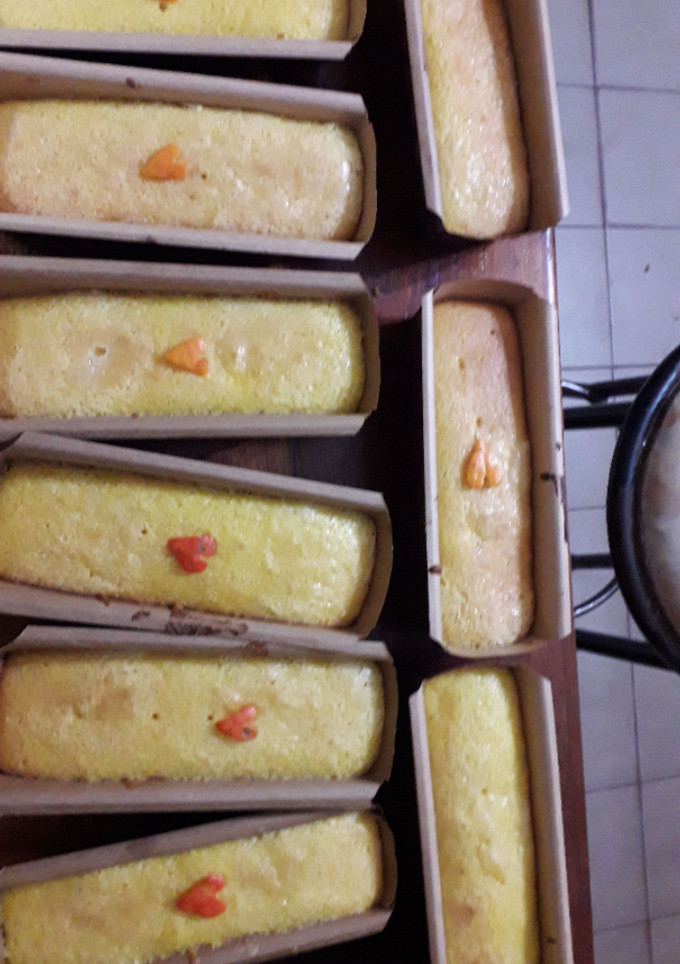 Una foto de Budín de mandarinas fácil y rápido
