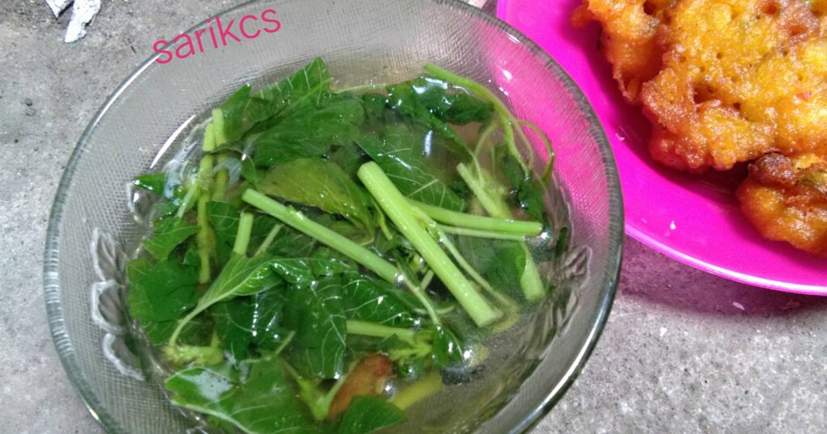 Resep Sayur Bayam Bening 🌱 Oleh Saritjoa Cookpad 4738